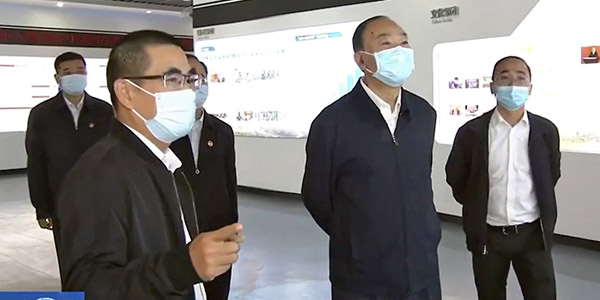 广东省委书记黄坤明到诸侯快讯